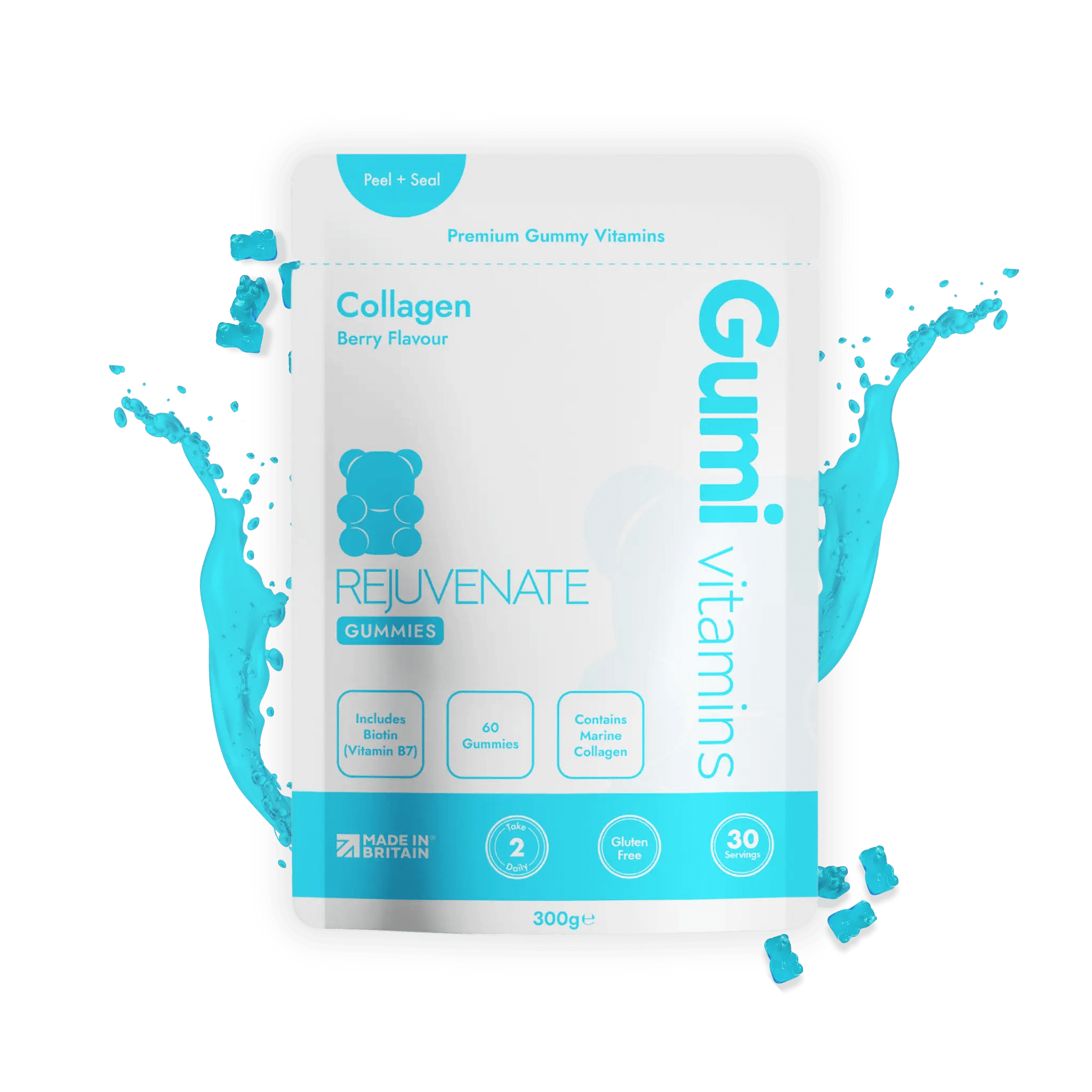 Gumi Vitamins REJUVENATE Collagen Gummies - Gummies - Faithful Nutrition