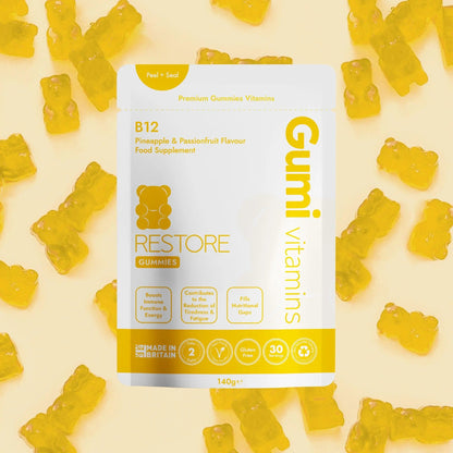 Gumi Vitamins RESTORE B12 Gummies - Gummies - Faithful Nutrition