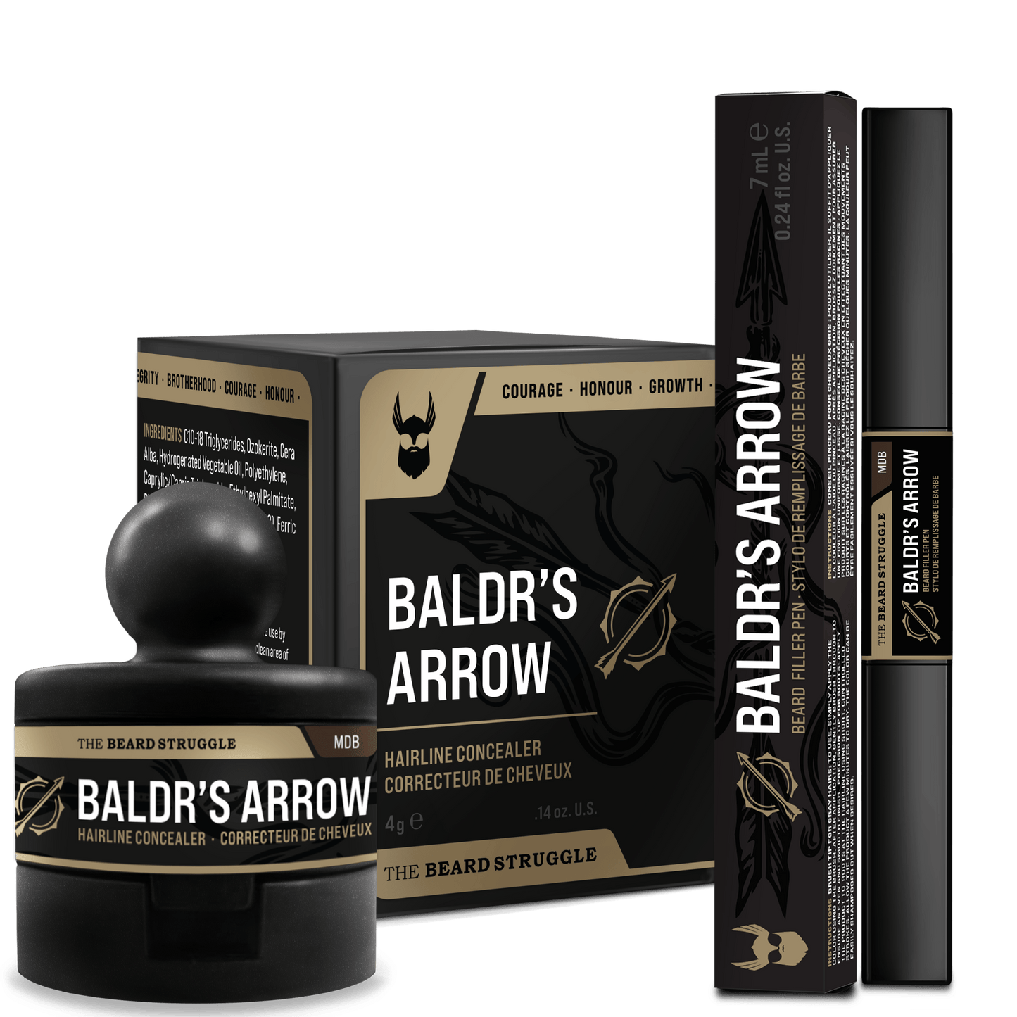 Beard Pen and Hair Concealer Bundle - Hair Concealer - Faithful Nutrition