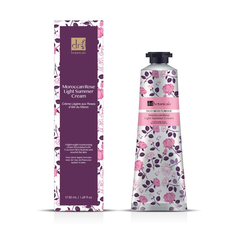 Moroccan Rose Light Summer Cream 50ml - Hand Cream - Faithful Nutrition