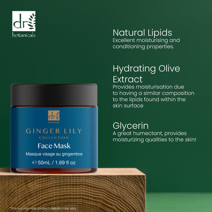 Dr Botanicals Gingerlily Mask 50ml Twin Value Savings Pack - Kit - Faithful Nutrition