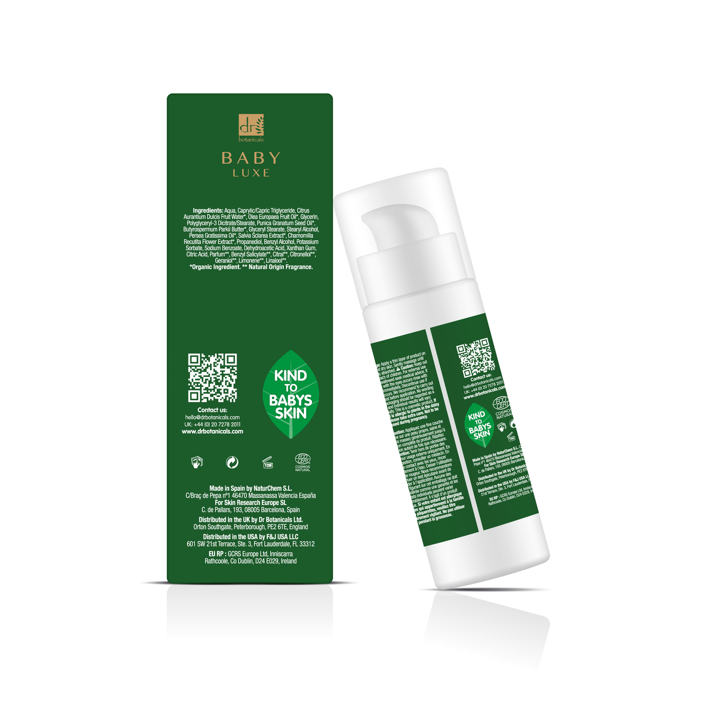 Baby Lux Collection Bubble Bath and Cream - Kit - Faithful Nutrition