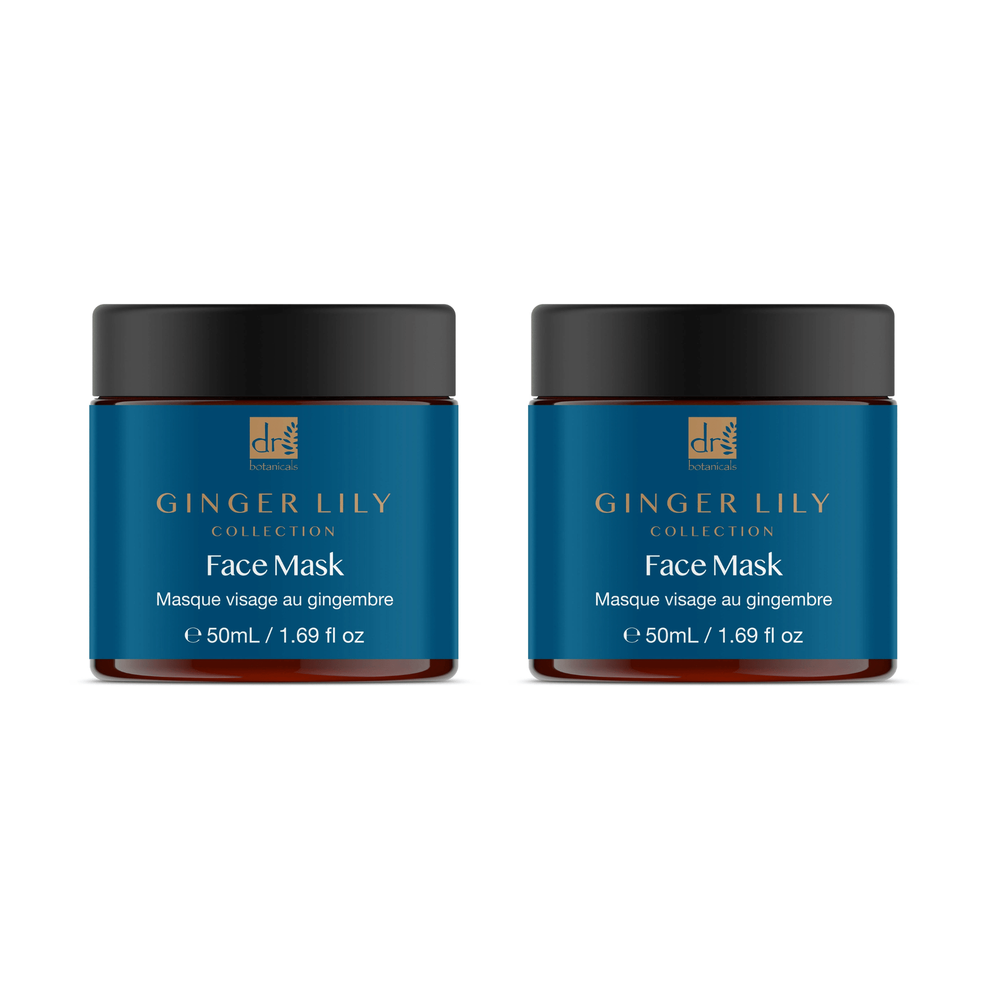 Dr Botanicals Gingerlily Mask 50ml Twin Value Savings Pack - Kit - Faithful Nutrition