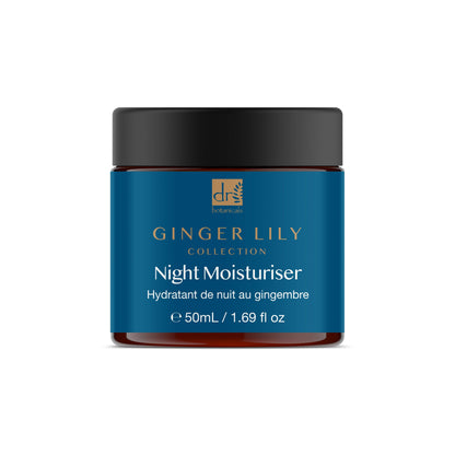 Dr Botanicals Gingerlily Night Moisturiser 50ml Twin Value Savings Pack - Kit - Faithful Nutrition