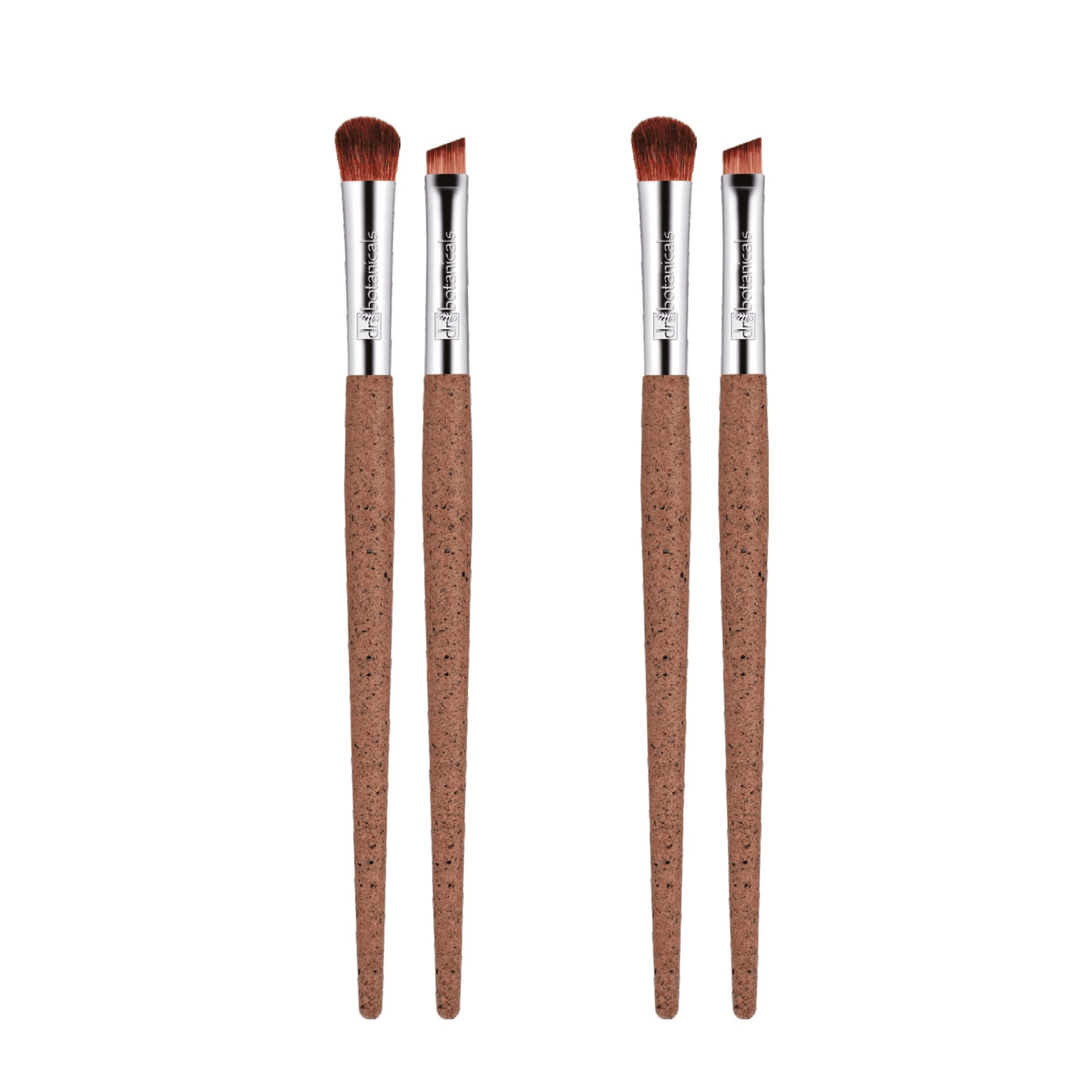 Dr Botanicals Coffee Ground Set Of 2 Eye Brushes Twin Value Savings Pack - Kit - Faithful Nutrition