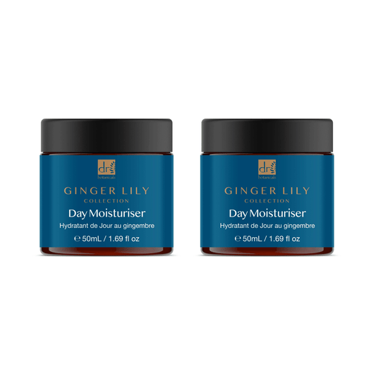 Dr Botanicals Gingerlily Day Moisturiser 50ml Twin Value Savings Pack - Kit - Faithful Nutrition