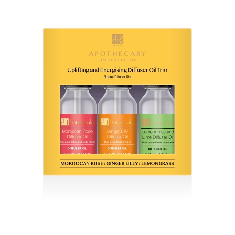 Uplifting and Energising Diffuser Oil Trio - Kit - Faithful Nutrition