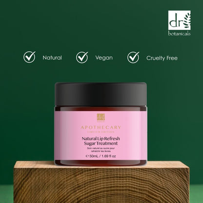 Natural Lip Refresh Sugar Treatment 50ml - Lip Care - Faithful Nutrition