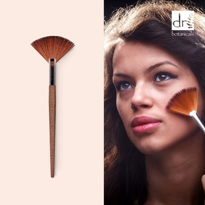 Coffee Ground Fan Brush - Makeup Brushes - Faithful Nutrition