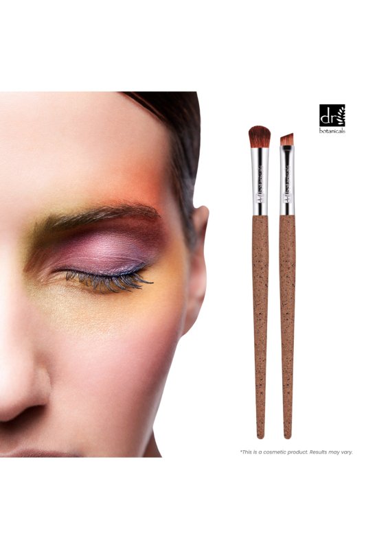 Coffee Ground Set Of 2 Eye Brushes - Makeup Brushes - Faithful Nutrition