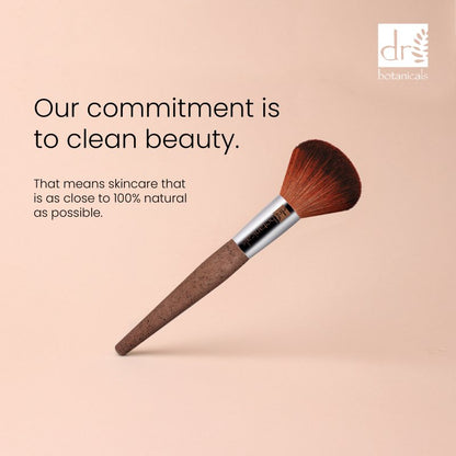 Coffee Ground Powder Brush - Makeup Brushes - Faithful Nutrition