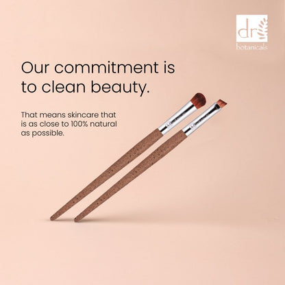 Coffee Ground Set Of 2 Eye Brushes - Makeup Brushes - Faithful Nutrition