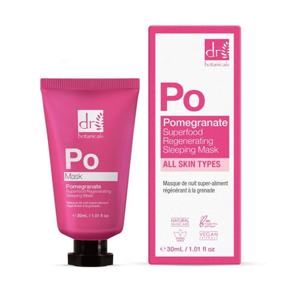 Pomegranate Superfood Regenerating Sleeping Mask 30ml - Mask - Faithful Nutrition