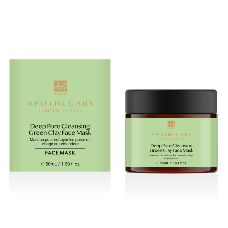 Dr Botanicals Deep Pore Cleansing Green Clay Face Mask 50ml - Mask - Faithful Nutrition