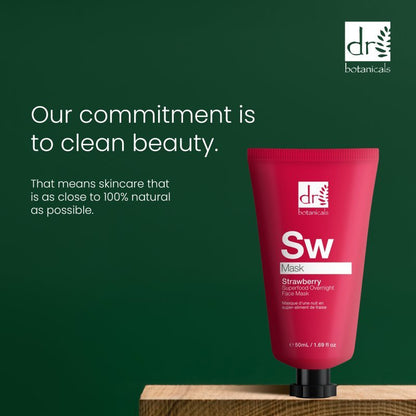 Strawberry Overnight Face Mask 50ml - Mask - Faithful Nutrition