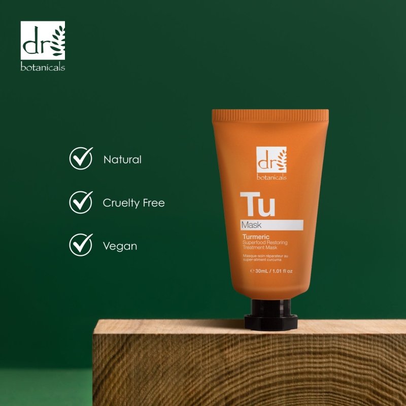 Turmeric Superfood Restoring Treatment Mask 30ml - Mask - Faithful Nutrition