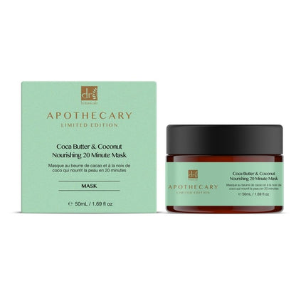 Dr Botanicals Coca Butter & Coconut Nourishing 20 Minute Mask 50ml - Mask - Faithful Nutrition