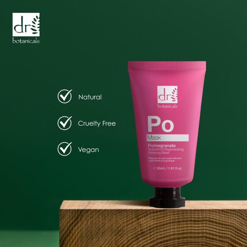 Pomegranate Superfood Regenerating Sleeping Mask 30ml - Mask - Faithful Nutrition