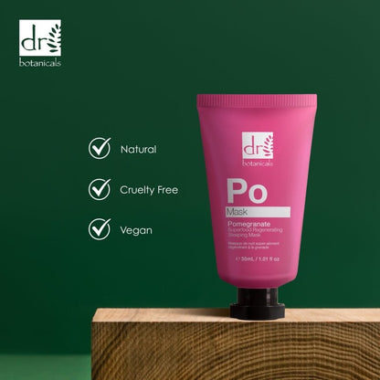 Pomegranate Superfood Regenerating Sleeping Mask 30ml - Mask - Faithful Nutrition