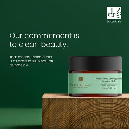 Sweet Almond & Pomegranate Overnight Mask 50ml - Mask - Faithful Nutrition