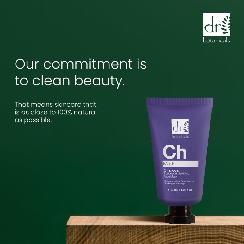 Charcoal Superfood Mattifying Face Mask - Mask - Faithful Nutrition
