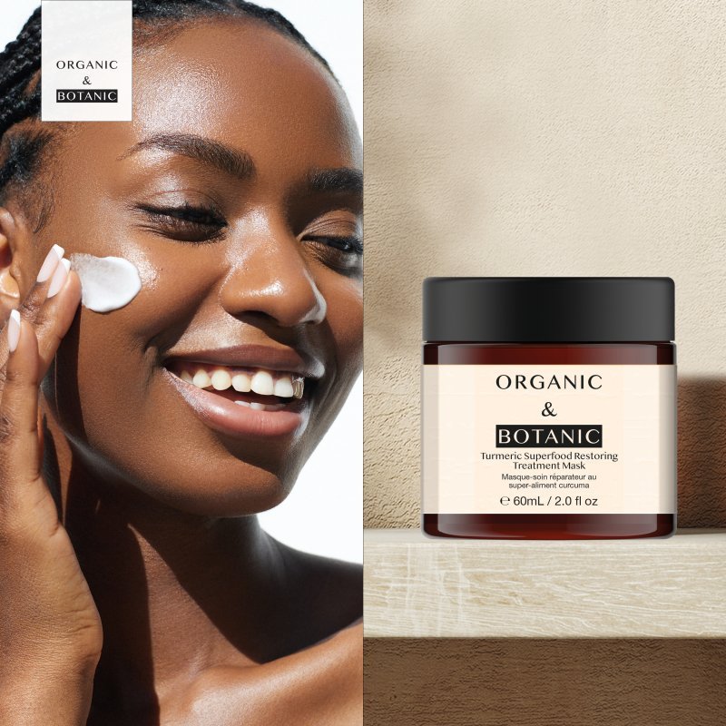 Turmeric Superfood Restoring Treatment Mask 60ml - Mask - Faithful Nutrition