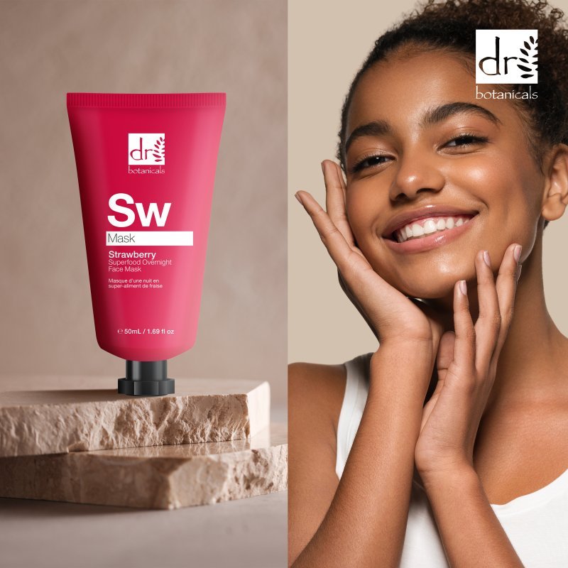 Strawberry Overnight Face Mask 50ml - Mask - Faithful Nutrition