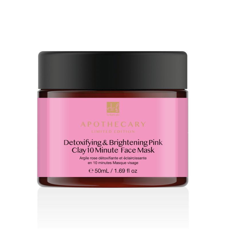 Detoxifying & Brightening Pink Clay 10 Minute Face Mask 50ml - Mask - Faithful Nutrition