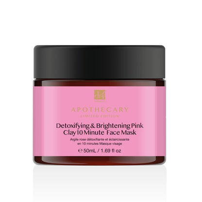 Detoxifying & Brightening Pink Clay 10 Minute Face Mask 50ml - Mask - Faithful Nutrition