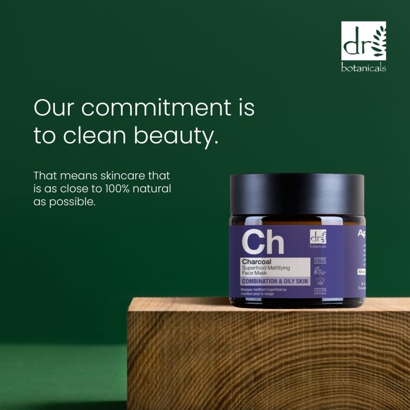 Charcoal Superfood Mattifying Face Mask 60ml - Mask - Faithful Nutrition