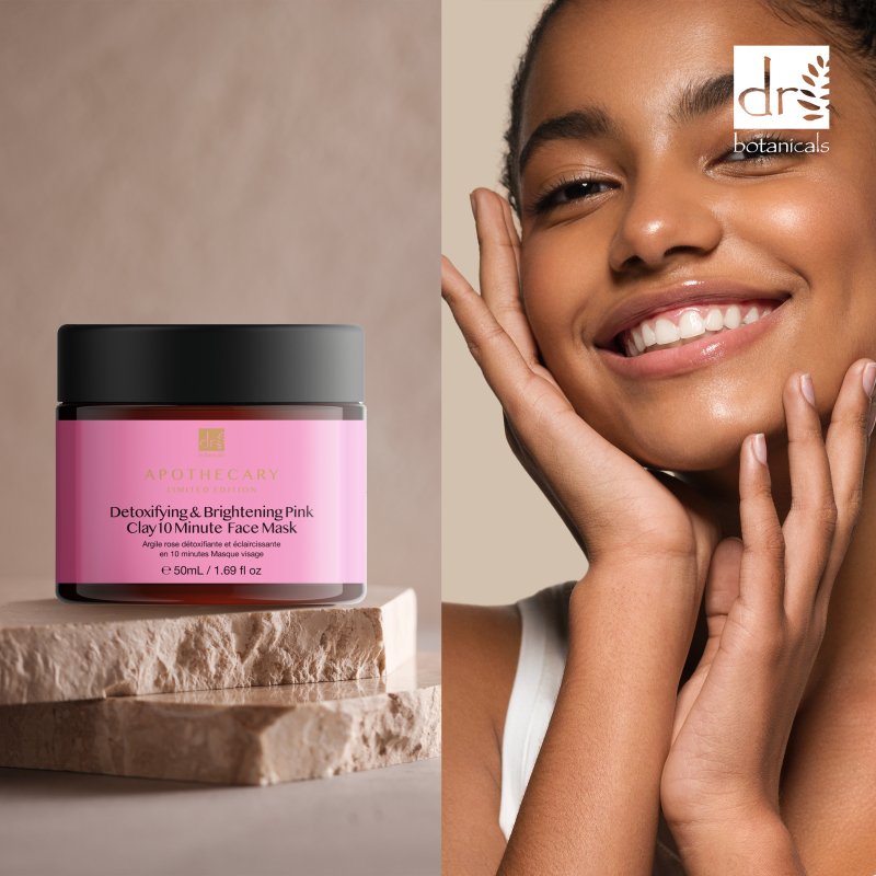 Detoxifying & Brightening Pink Clay 10 Minute Face Mask 50ml - Mask - Faithful Nutrition