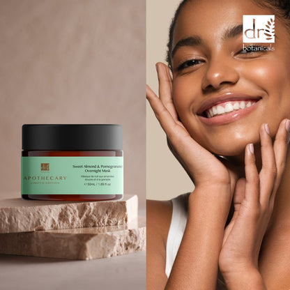 Sweet Almond & Pomegranate Overnight Mask 50ml - Mask - Faithful Nutrition