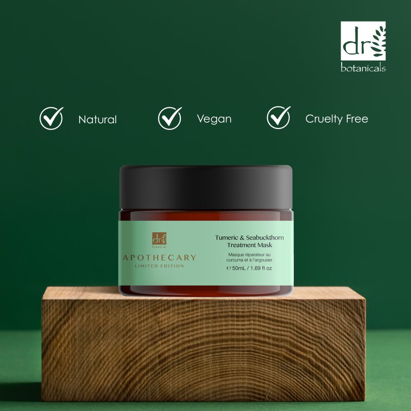Tumeric & Seabuckthorn Treatment Mask 50ml - Mask - Faithful Nutrition