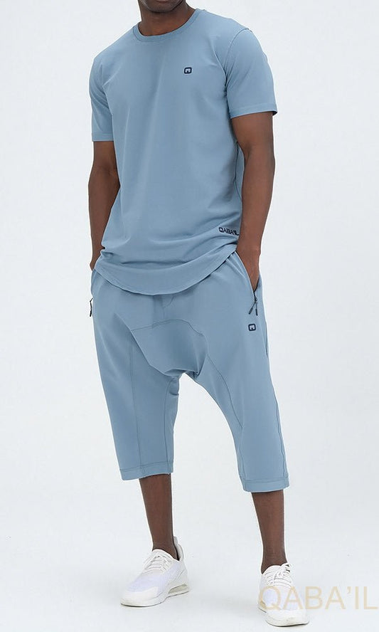 QL Relaxed Fit Nautik Set in Sky Blue - Men Clothing - Faithful Nutrition