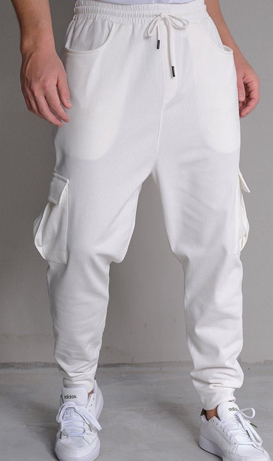 QL Relaxed Cargo Flex in Cream - Men Clothing - Faithful Nutrition