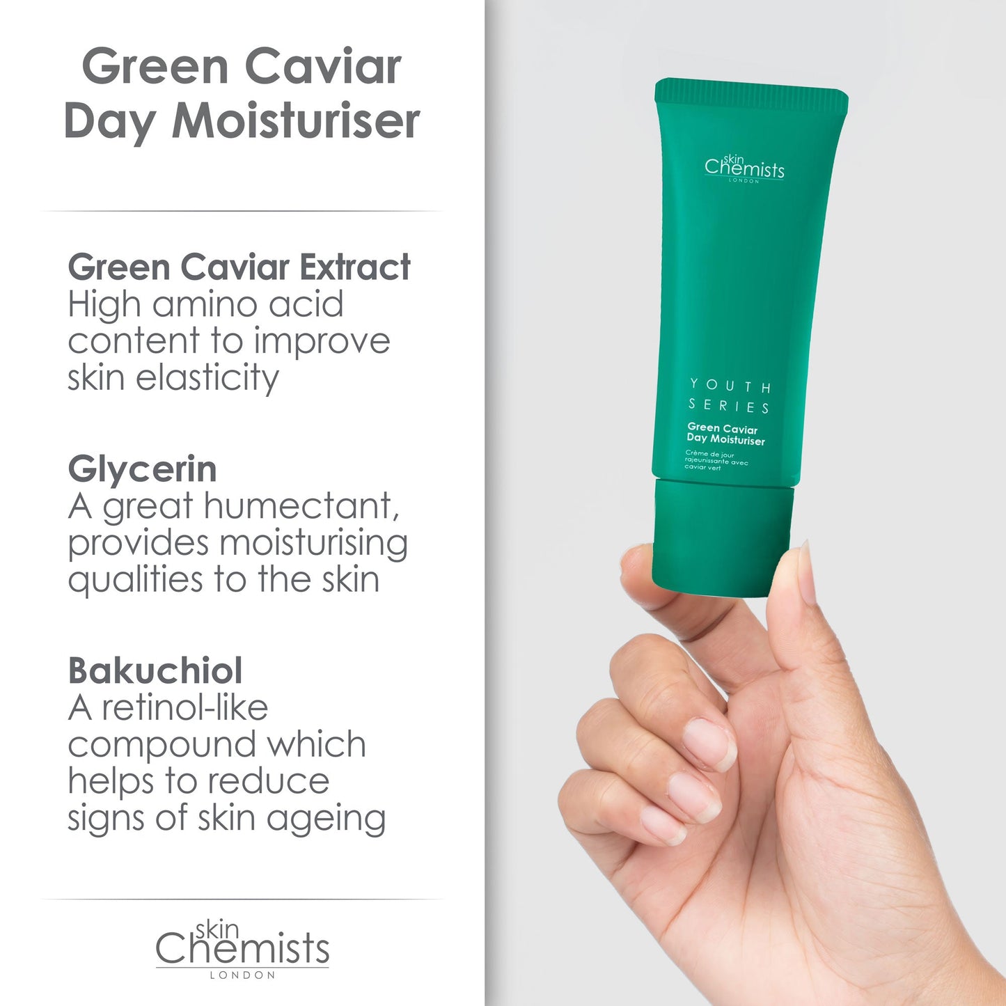 Green Caviar Day Moisturiser 30ml - Moisturiser - Faithful Nutrition