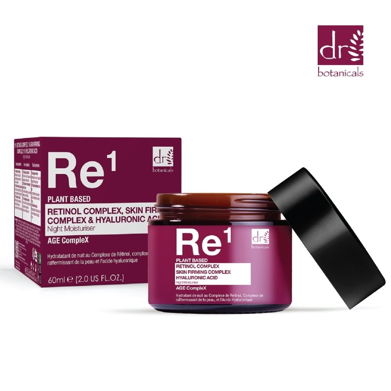 Retinol Complex 1%, Skin Firming Complex 1% & Hyaluronic Acid 1% Night Moisturiser 60ml - Moisturiser - Faithful Nutrition