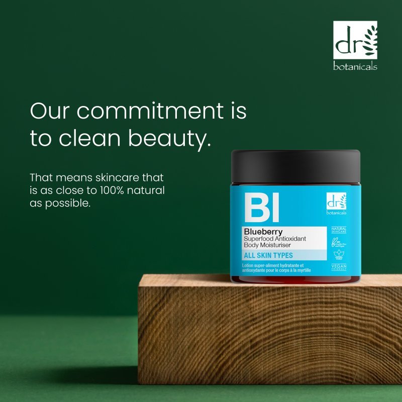 Blueberry Superfood Antioxidant Body Moisturiser 60ml - Moisturiser - Faithful Nutrition