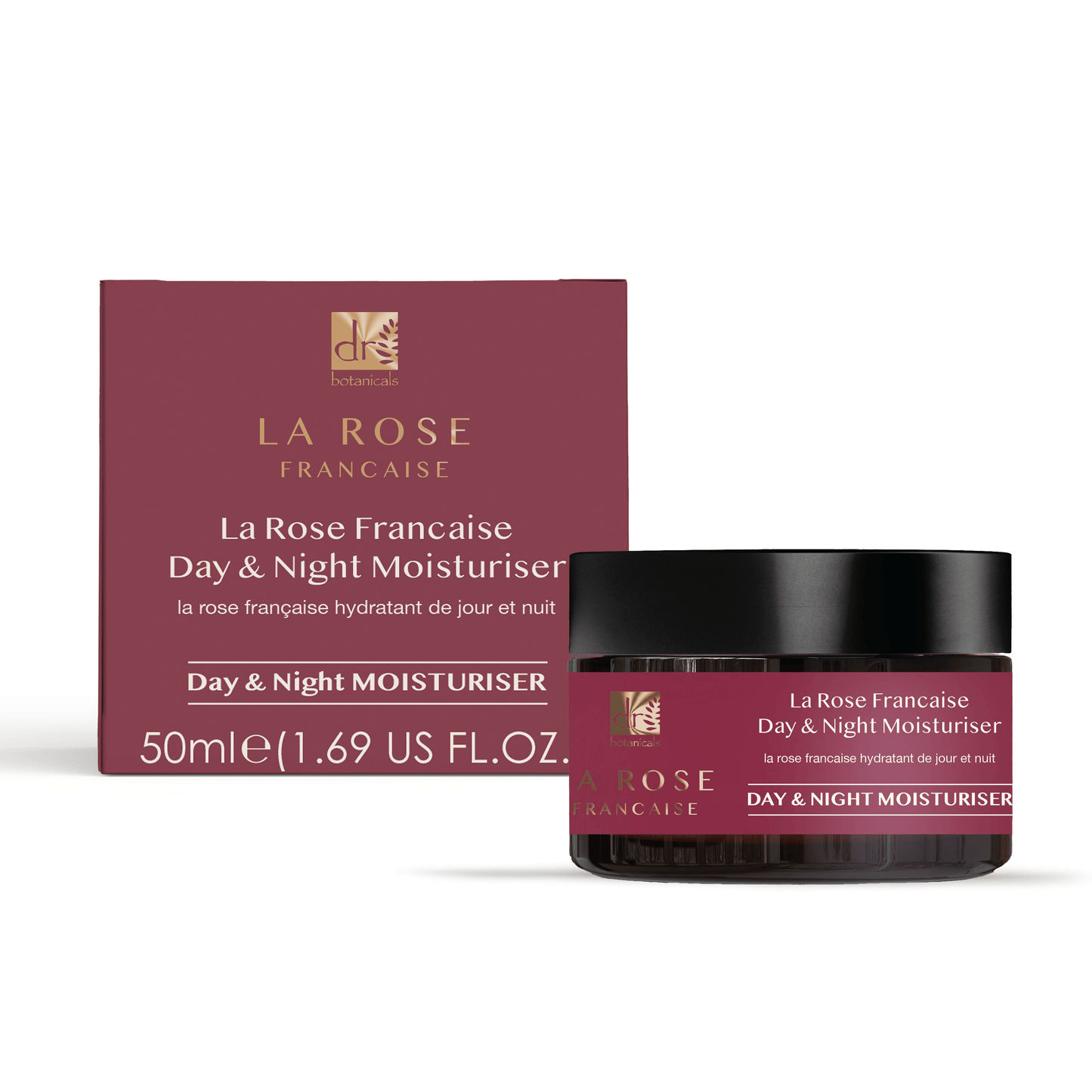 La Rose Francaise Duo Day & Night Moisturiser 50ml - Moisturiser - Faithful Nutrition