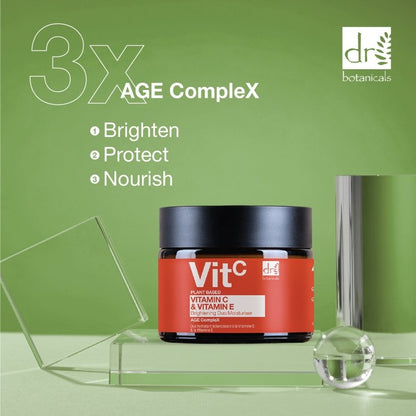Vitamin C 1% & Vitamin E Brightening Duo Moisturiser 60ml - Moisturiser - Faithful Nutrition