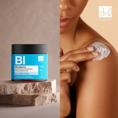 Blueberry Superfood Antioxidant Body Moisturiser 60ml - Moisturiser - Faithful Nutrition