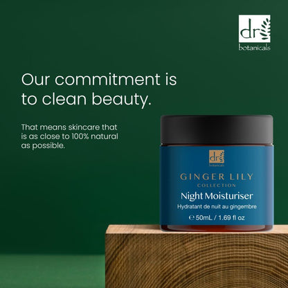 Gingerlily Night Moisturiser 50ml - Moisturiser - Faithful Nutrition