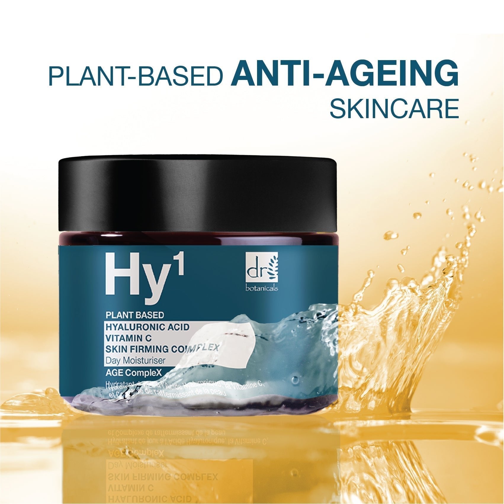 Hyaluronic Acid 1% & Vitamin C 1% & Skin Firming Complex 1% Day Moisturiser 60ml - Moisturiser - Faithful Nutrition