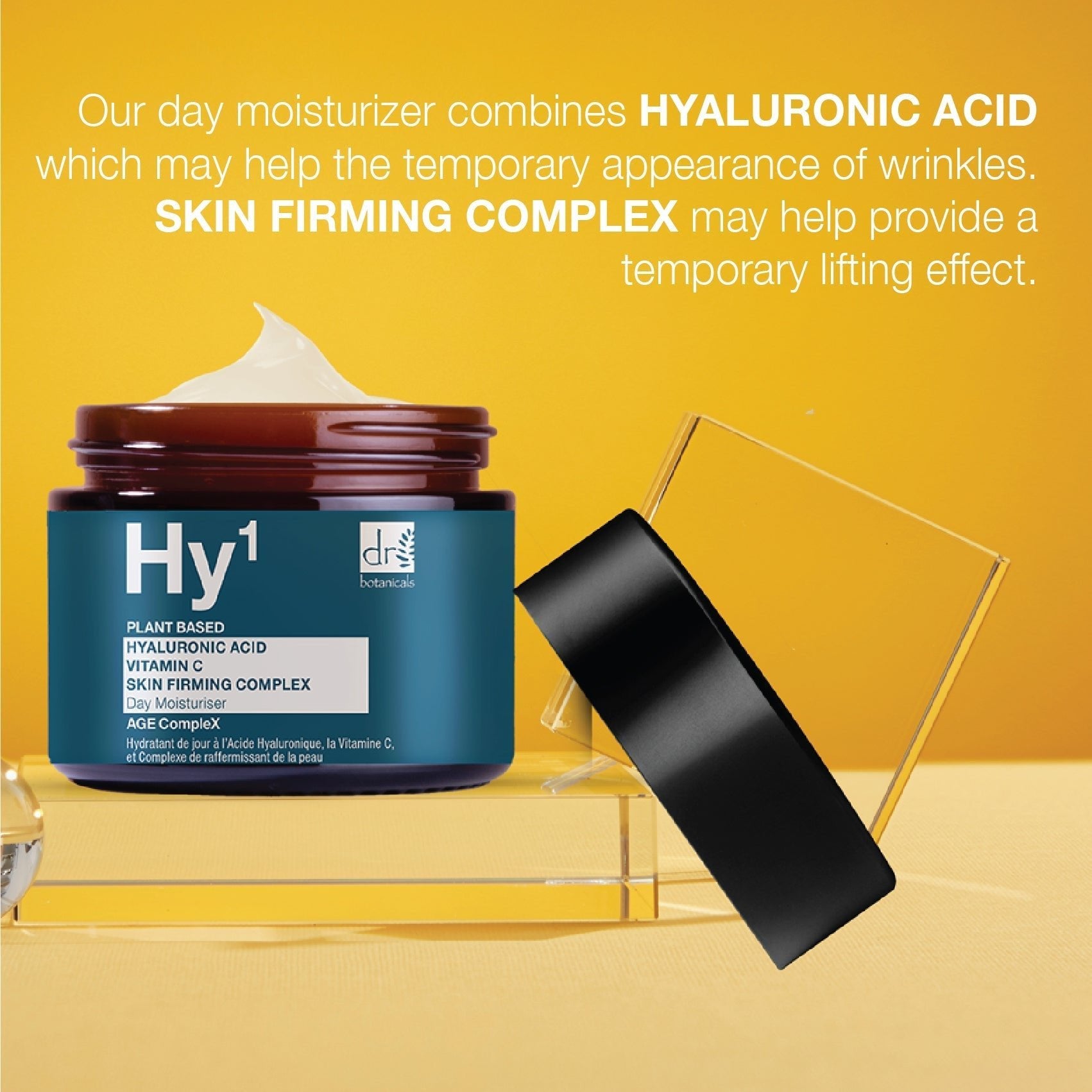 Hyaluronic Acid 1% & Vitamin C 1% & Skin Firming Complex 1% Day Moisturiser 60ml - Moisturiser - Faithful Nutrition