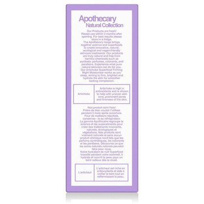 Artichoke Superfood Firming Night Moisturiser 30ml - Moisturiser - Faithful Nutrition