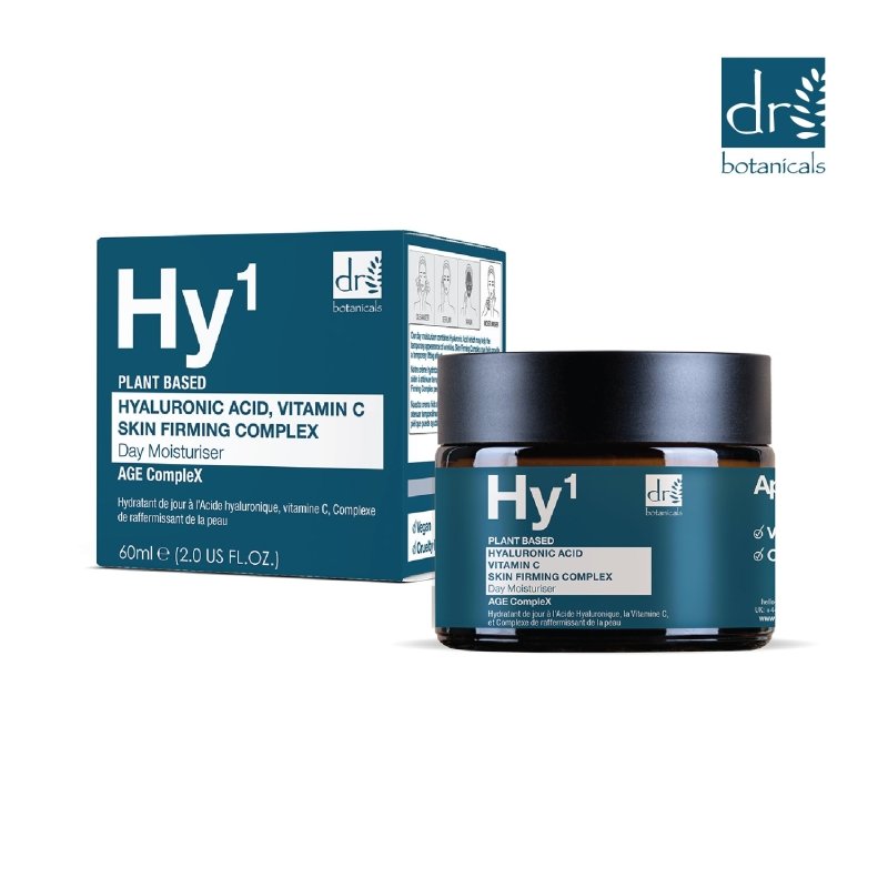 Hyaluronic Acid 1% & Vitamin C 1% & Skin Firming Complex 1% Day Moisturiser 60ml - Moisturiser - Faithful Nutrition