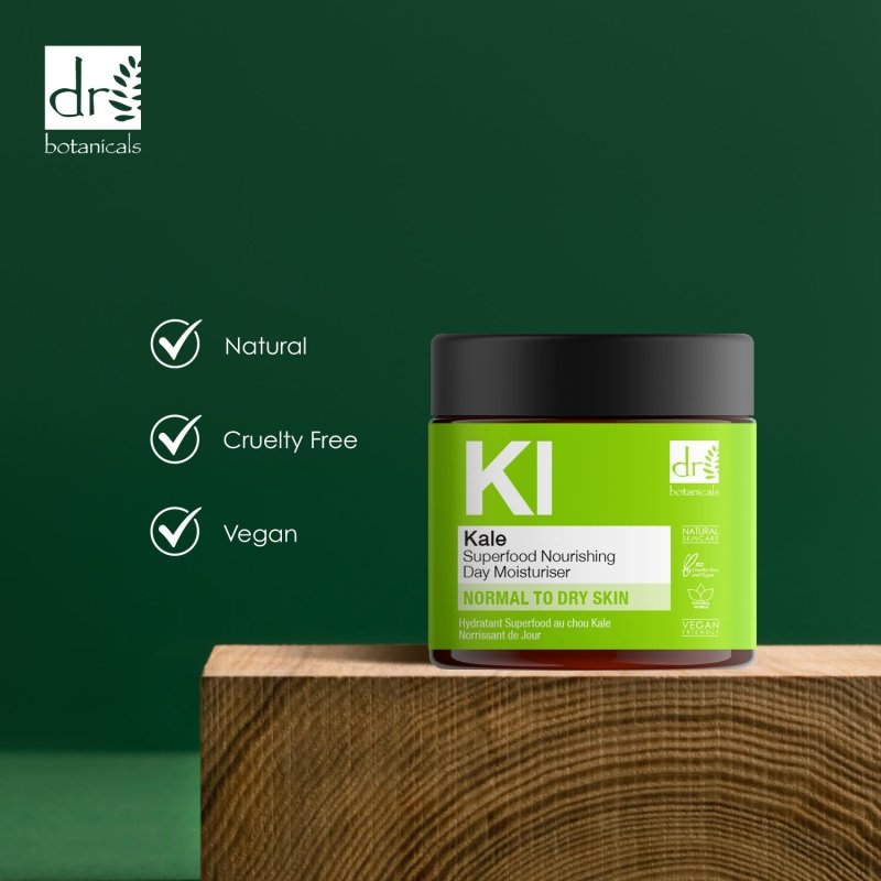 Dr Botanicals Kale Superfood Nourishing Day Moisturiser 60ml - Moisturiser - Faithful Nutrition