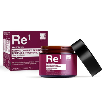 Retinol Complex 1%, Skin Firming Complex 1% & Hyaluronic Acid 1% Night Moisturiser 60ml - Moisturiser - Faithful Nutrition