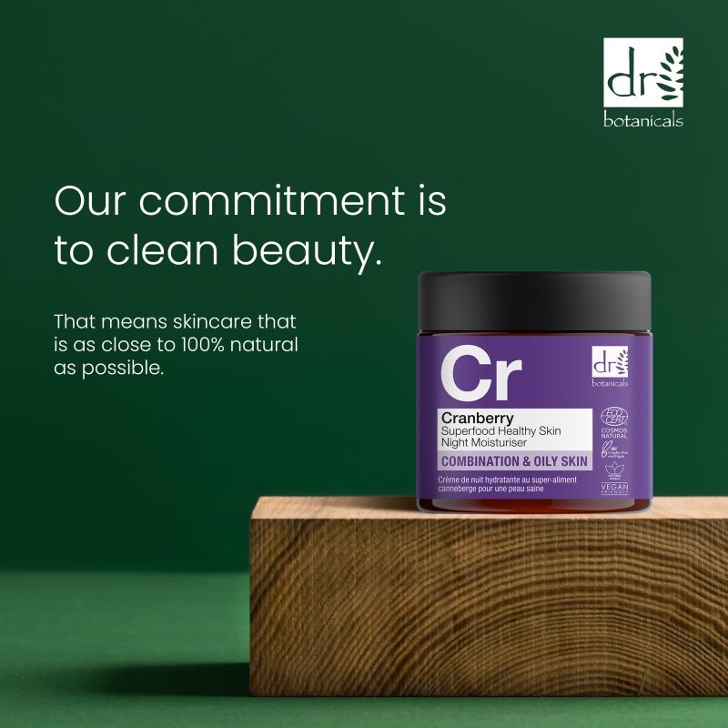 Cranberry Superfood Healthy Skin Night Moisturiser 60ml - Moisturiser - Faithful Nutrition