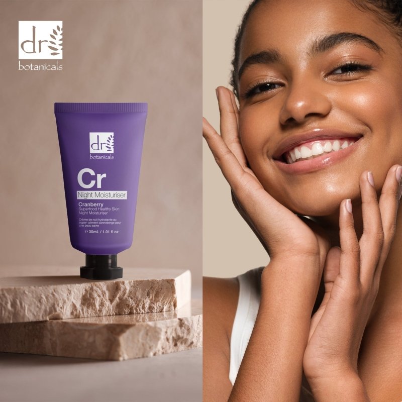 Cranberry Superfood Healthy Skin Night Moisturiser 30ml - Moisturiser - Faithful Nutrition